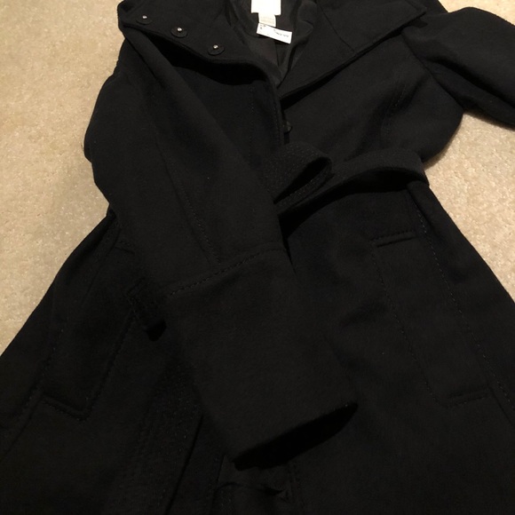 H&M Short Black Coat - Picture 4 of 7